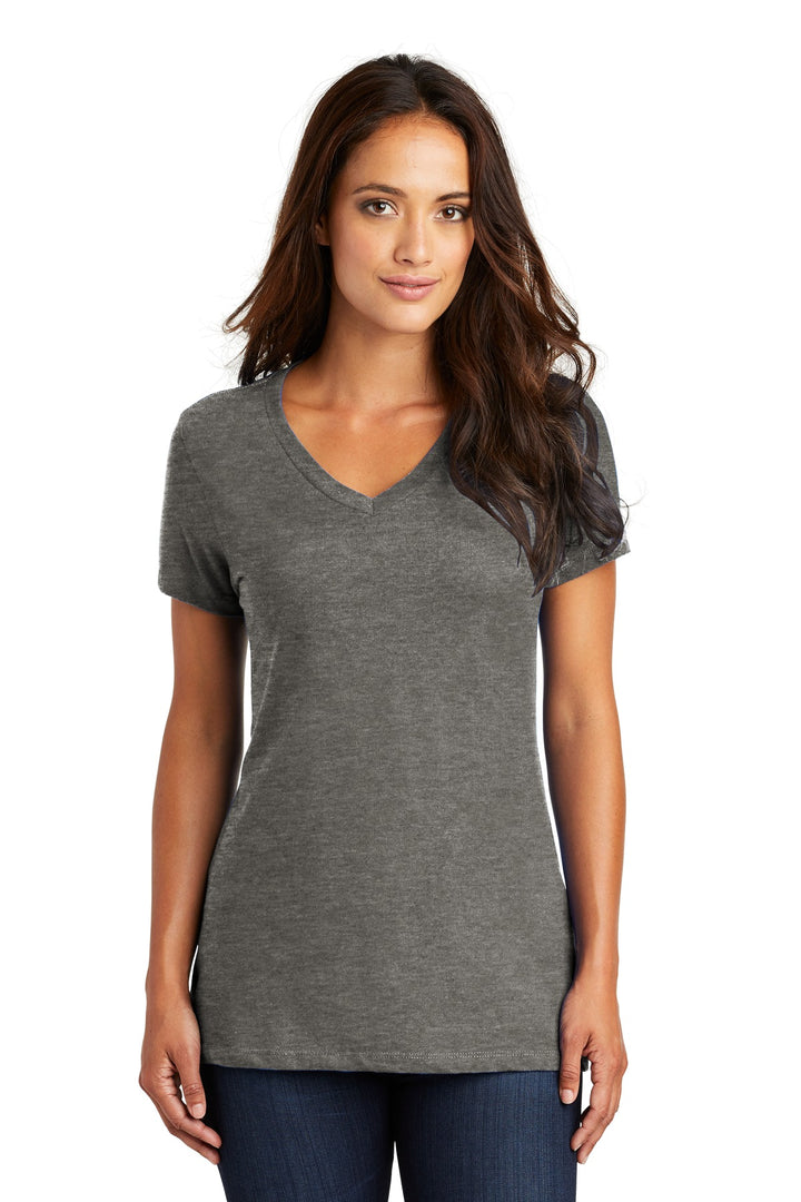 District¨ - Women's Perfect Weight¨ V-Neck Tee. DM1170L