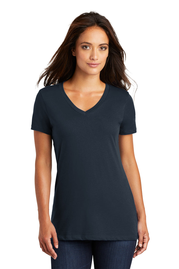 District¨ - Women's Perfect Weight¨ V-Neck Tee. DM1170L