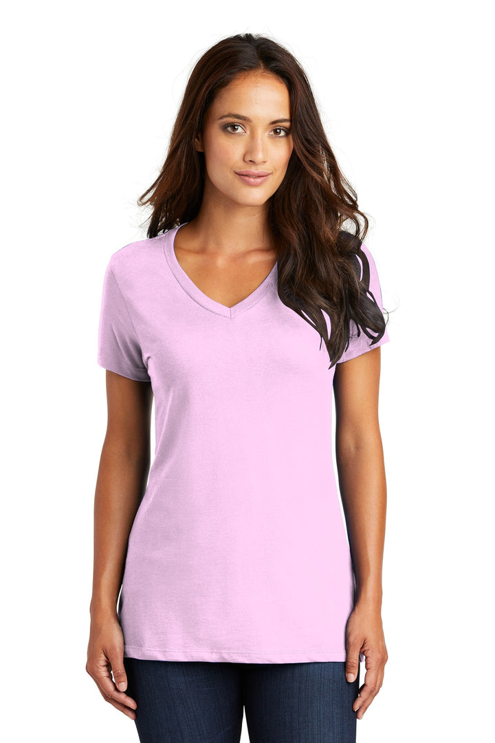 District¨ - Women's Perfect Weight¨ V-Neck Tee. DM1170L