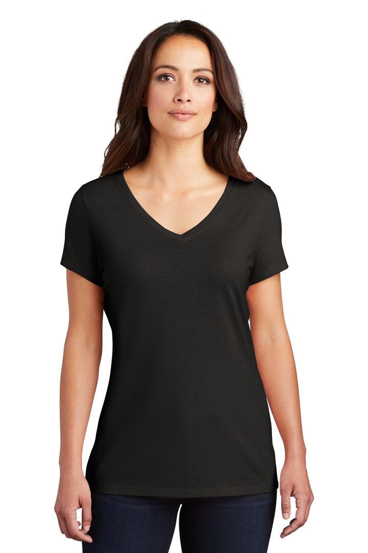 District¨ Women's Perfect Tri¨ V-Neck Tee. DM1350L