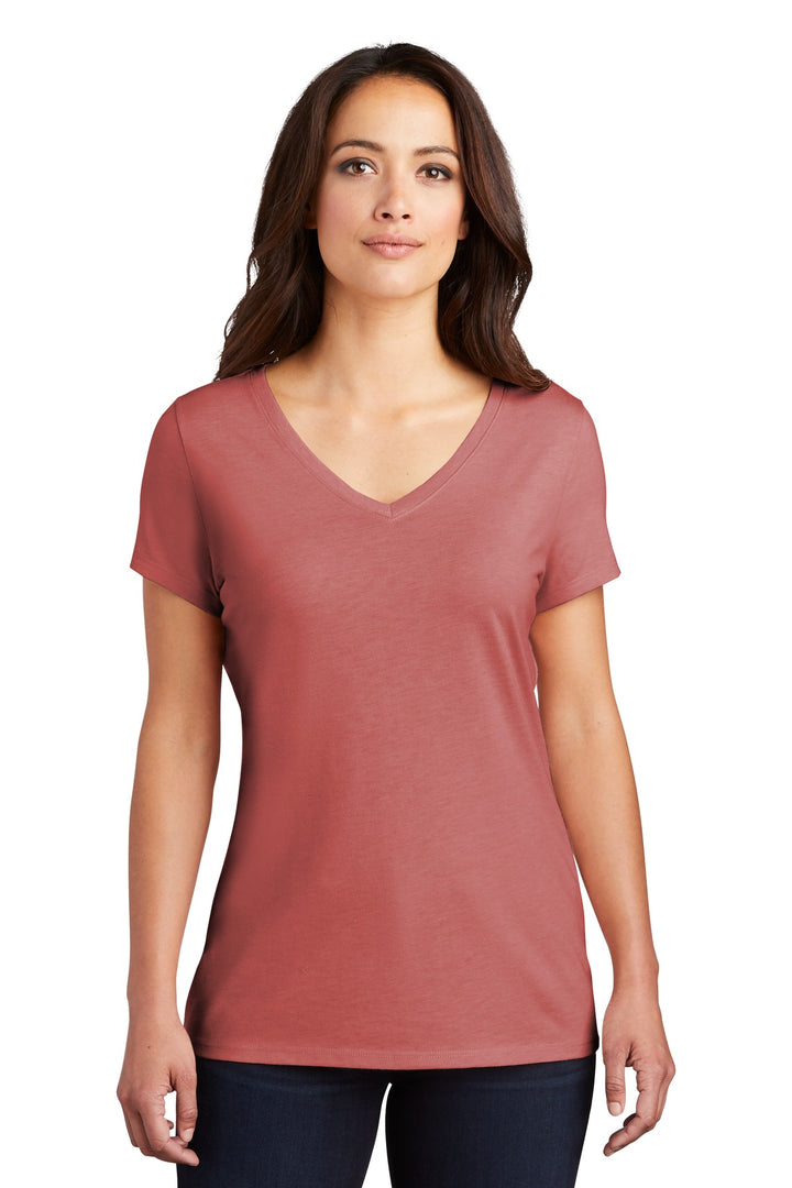 District¨ Women's Perfect Tri¨ V-Neck Tee. DM1350L