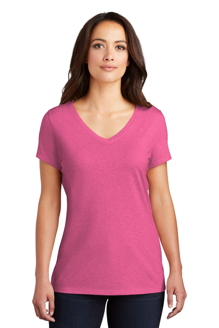 District¨ Women's Perfect Tri¨ V-Neck Tee. DM1350L