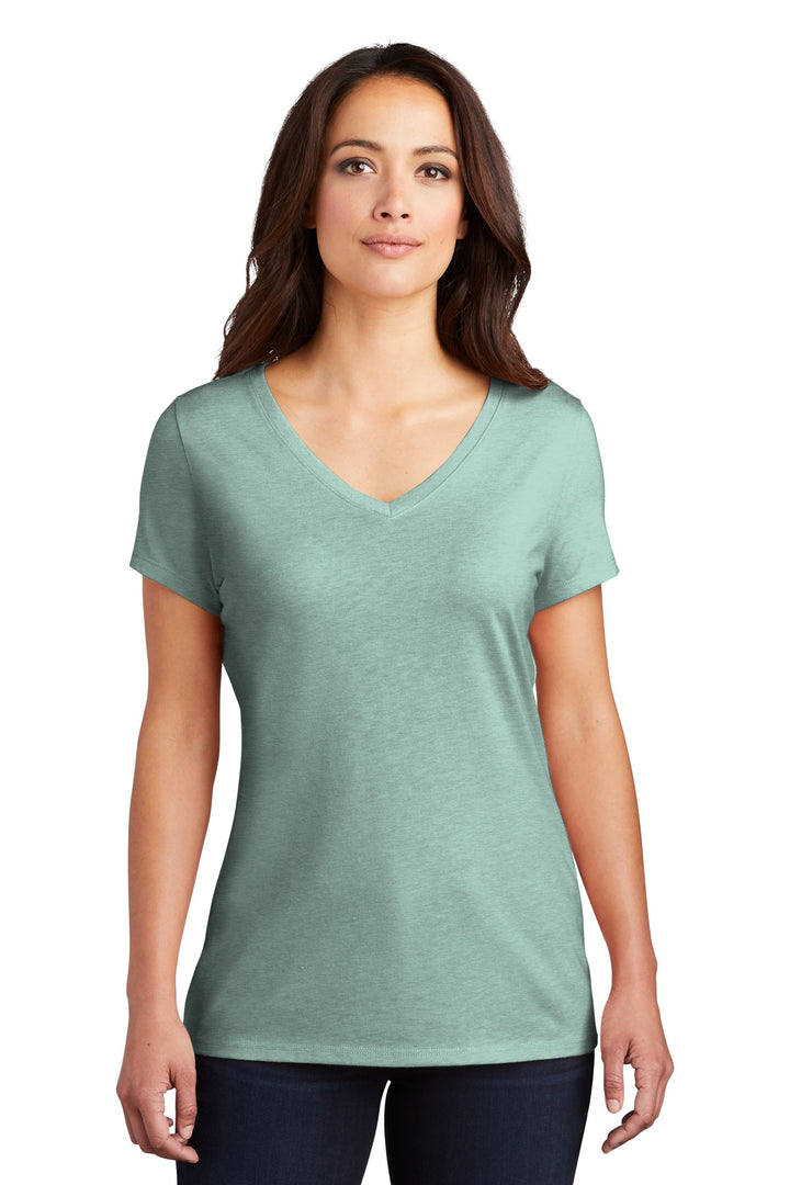 District¨ Women's Perfect Tri¨ V-Neck Tee. DM1350L