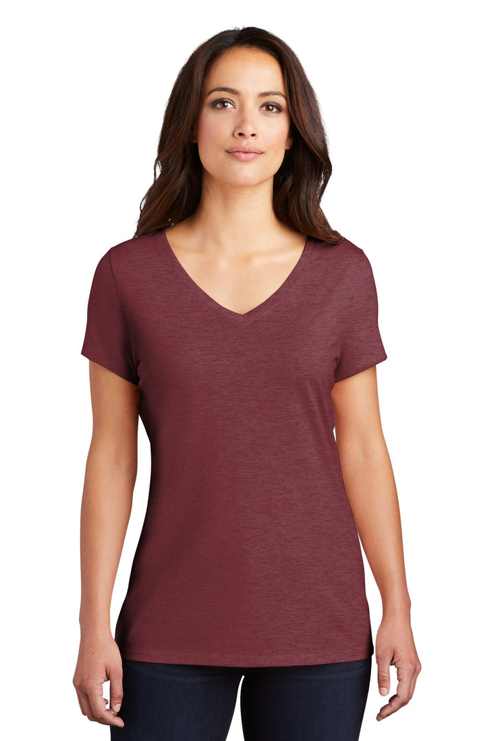 District¨ Women's Perfect Tri¨ V-Neck Tee. DM1350L