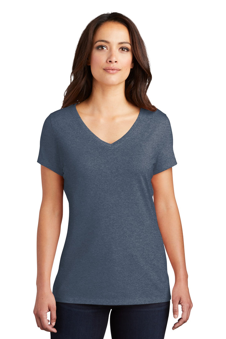 District¨ Women's Perfect Tri¨ V-Neck Tee. DM1350L