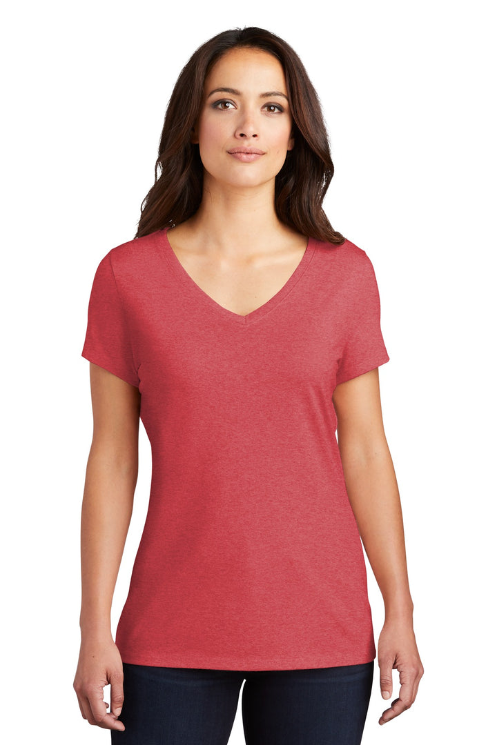 District¨ Women's Perfect Tri¨ V-Neck Tee. DM1350L