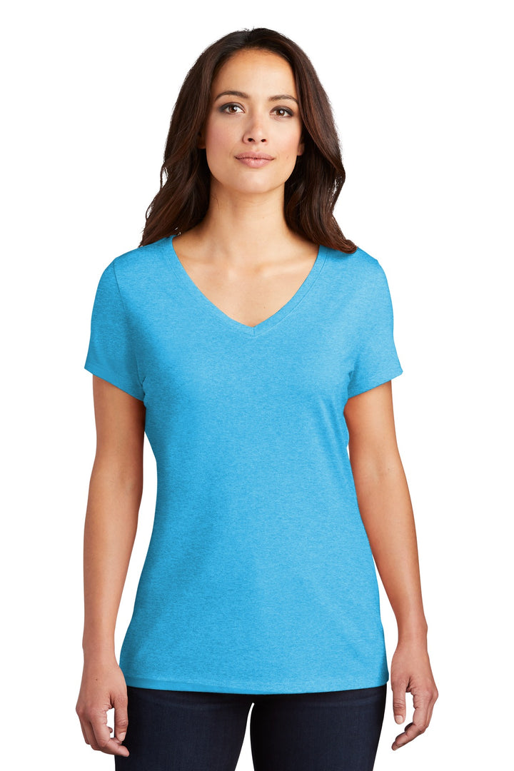District¨ Women's Perfect Tri¨ V-Neck Tee. DM1350L
