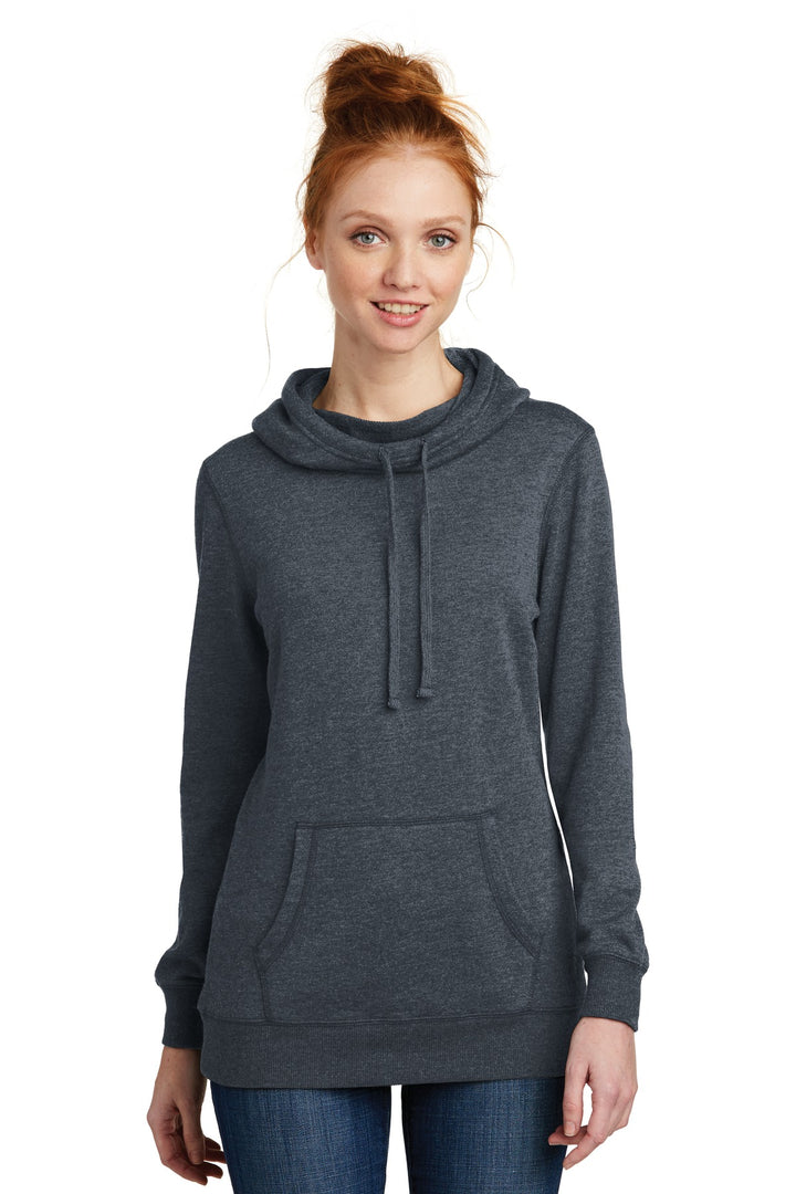 District ¨ Women's Lightweight Fleece Hoodie. DM493