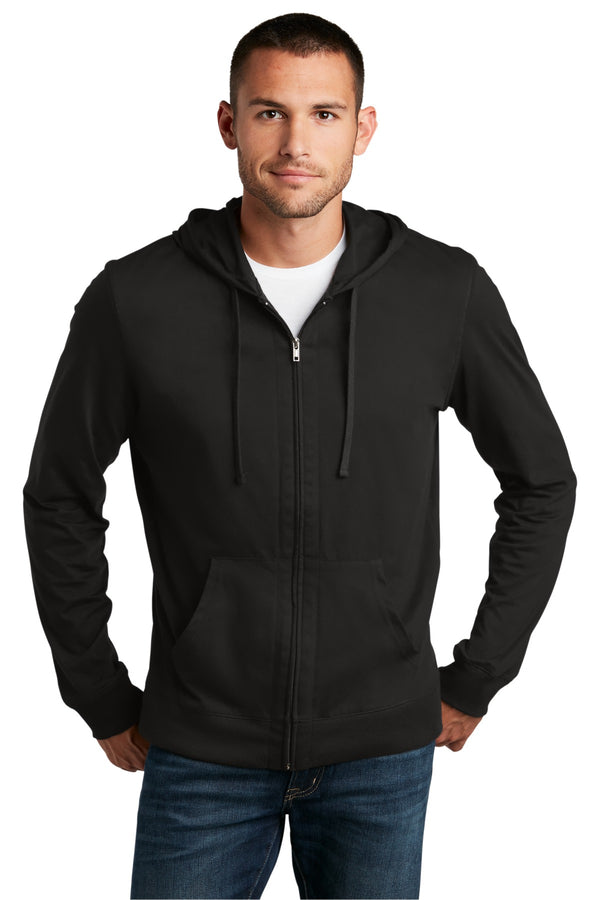 District¨ Jersey Full-Zip Hoodie. DT1100