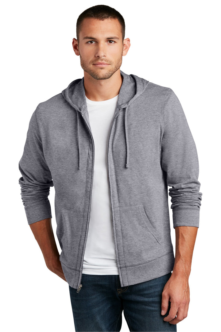 District¨ Jersey Full-Zip Hoodie. DT1100