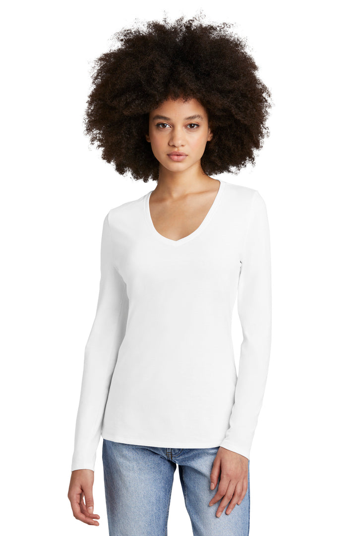 District¨ Women's Perfect Tri¨ Long Sleeve V-Neck Tee DT135