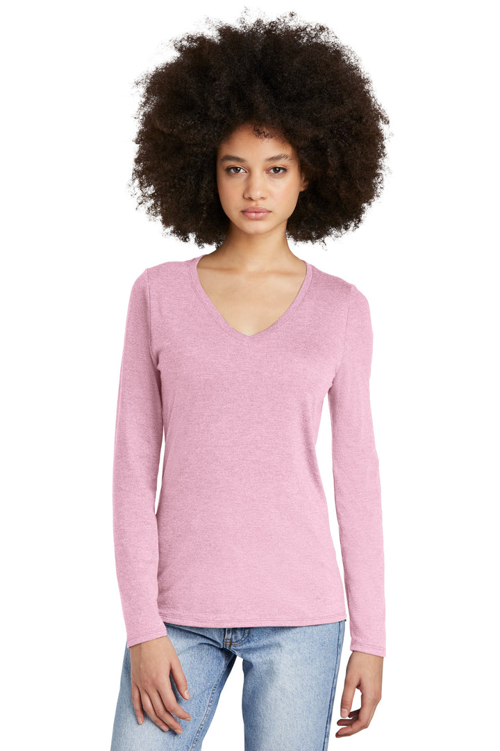 District¨ Women's Perfect Tri¨ Long Sleeve V-Neck Tee DT135