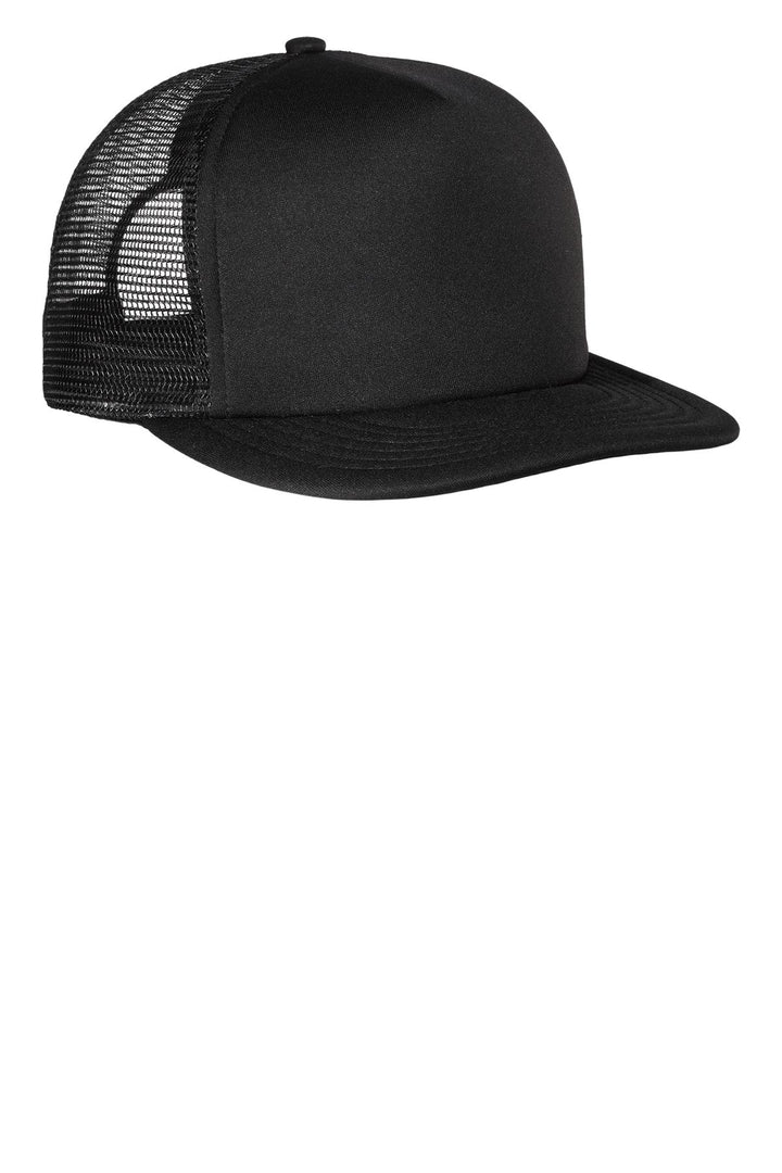 District¨ Flat Bill Snapback Trucker Cap. DT624