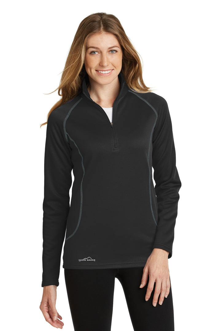 Eddie Bauer¨ Ladies Smooth Fleece 1/2-Zip. EB237