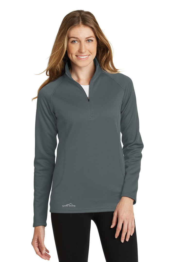 Eddie Bauer¨ Ladies Smooth Fleece 1/2-Zip. EB237