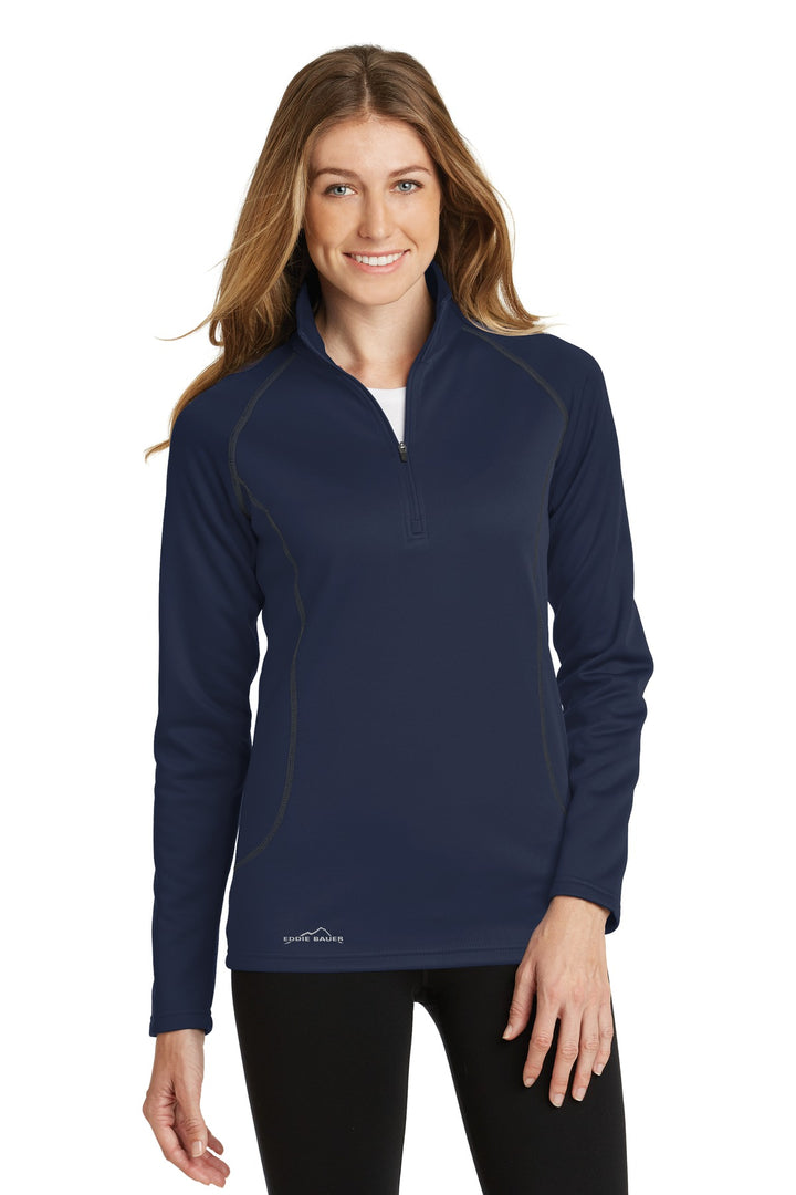 Eddie Bauer¨ Ladies Smooth Fleece 1/2-Zip. EB237