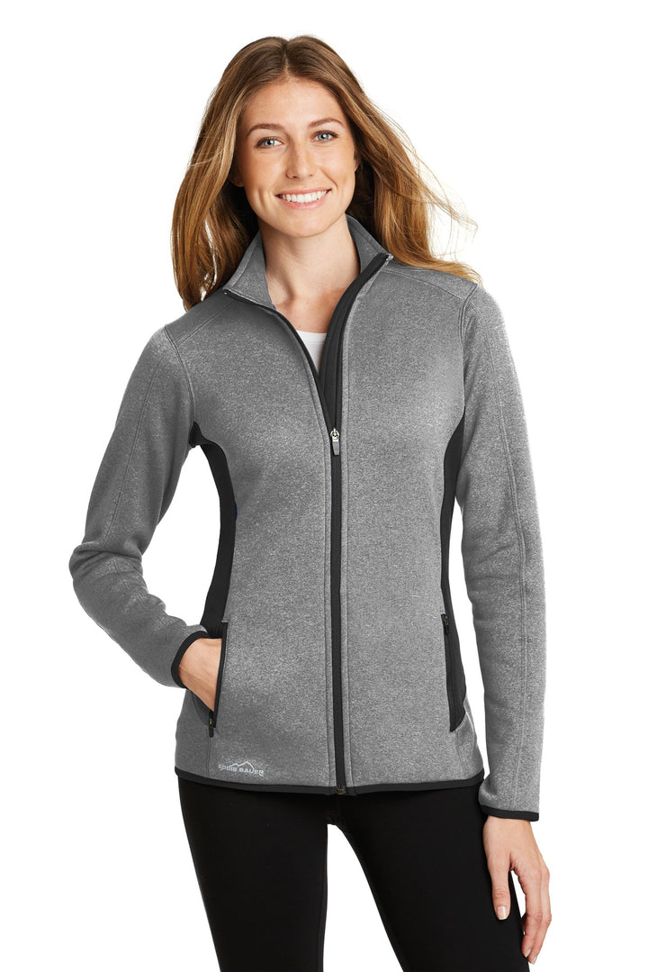 Eddie Bauer¨ Ladies Full-Zip Heather Stretch Fleece Jacket. EB239