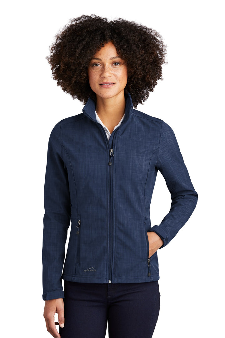 Eddie Bauer¨ Ladies Shaded Crosshatch Soft Shell Jacket. EB533