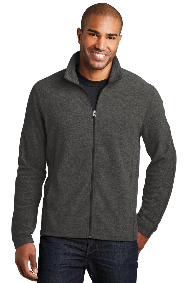 Port Authority¨ Heather Microfleece Full-Zip Jacket. F235