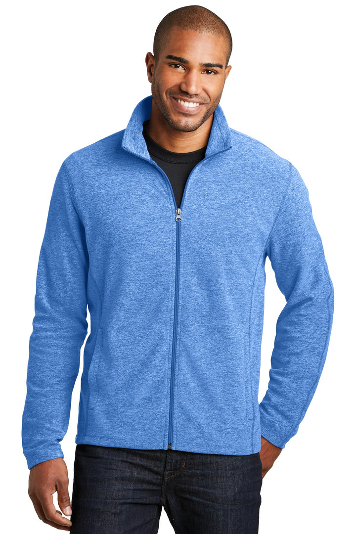 Port Authority¨ Heather Microfleece Full-Zip Jacket. F235