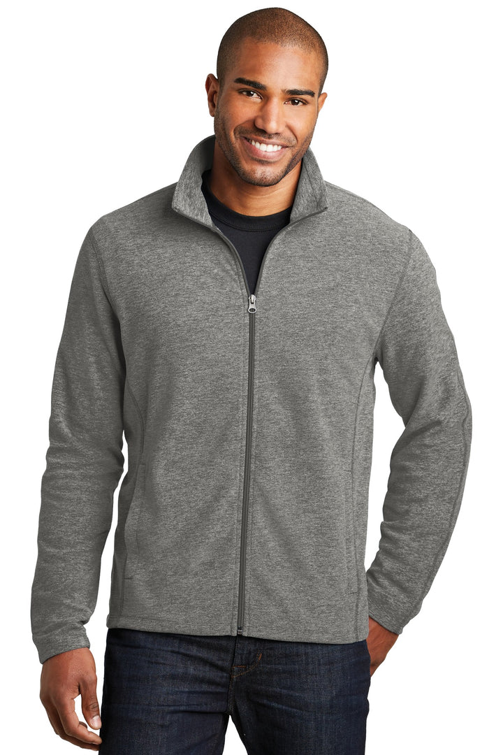 Port Authority¨ Heather Microfleece Full-Zip Jacket. F235