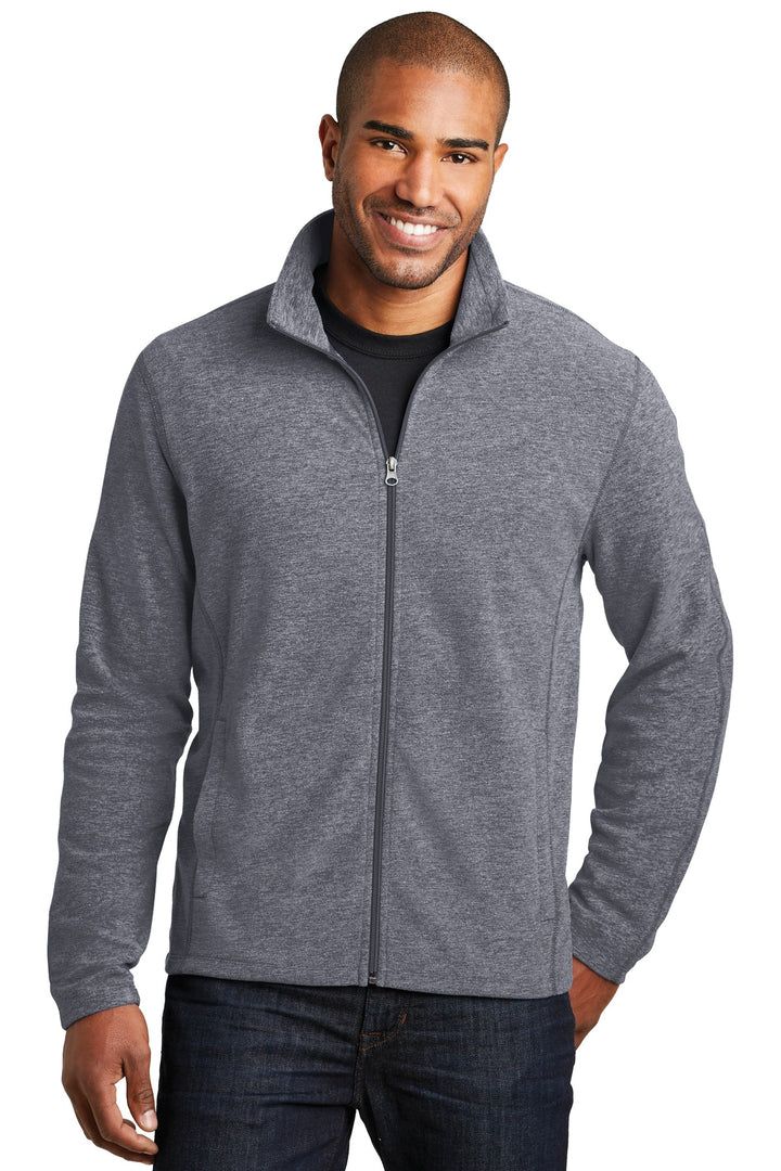 Port Authority¨ Heather Microfleece Full-Zip Jacket. F235