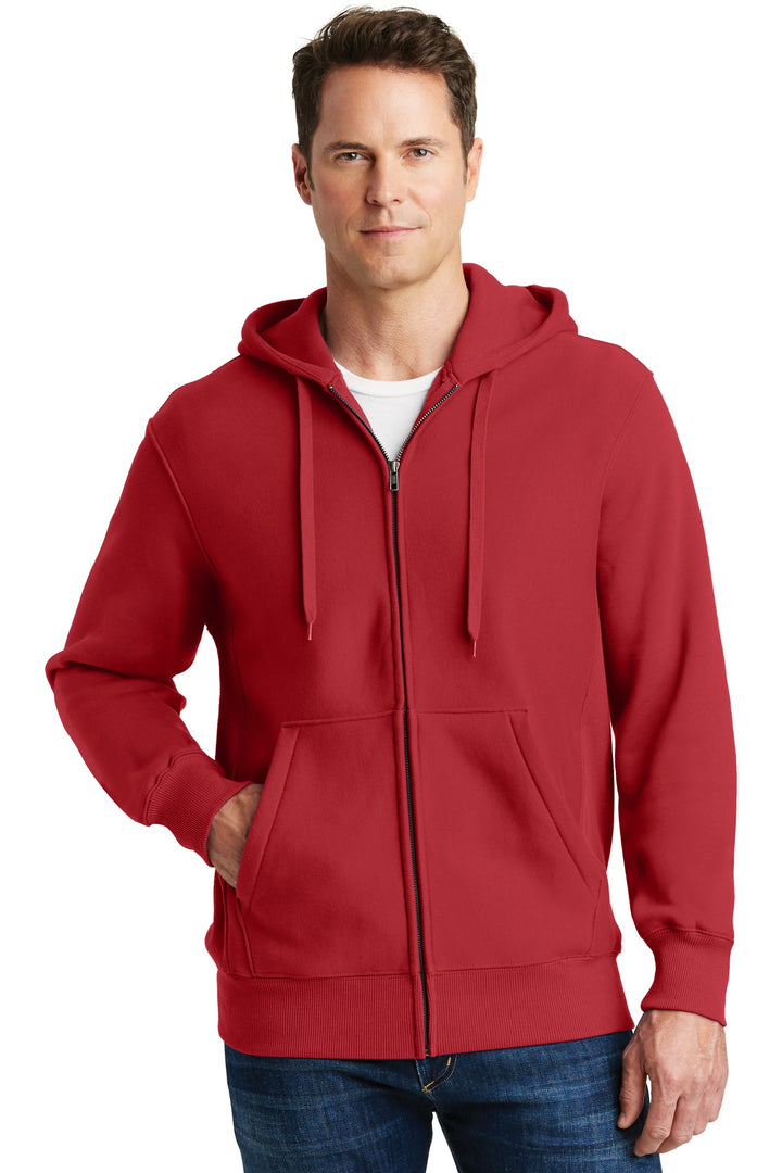 Sport-Tek¨ Super Heavyweight Full-Zip Hooded Sweatshirt.  F282