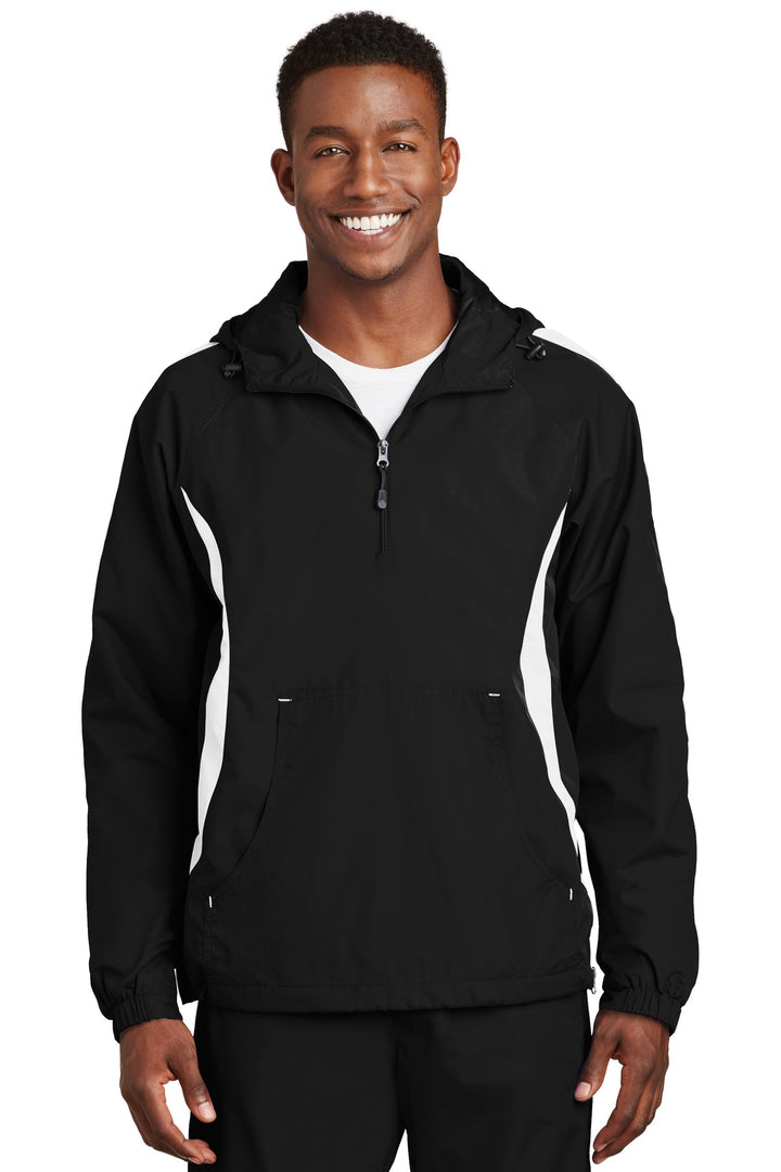 Sport-Tek¨ Colorblock Raglan Anorak. JST63