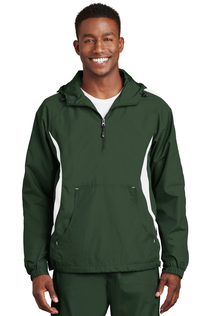 Sport-Tek¨ Colorblock Raglan Anorak. JST63