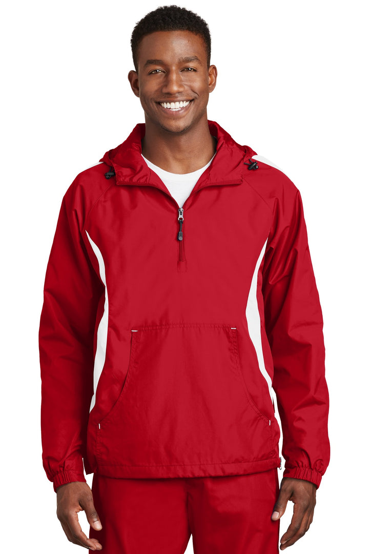 Sport-Tek¨ Colorblock Raglan Anorak. JST63