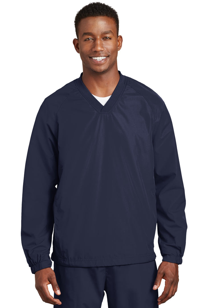 Sport-Tek¨ V-Neck Raglan Wind Shirt. JST72