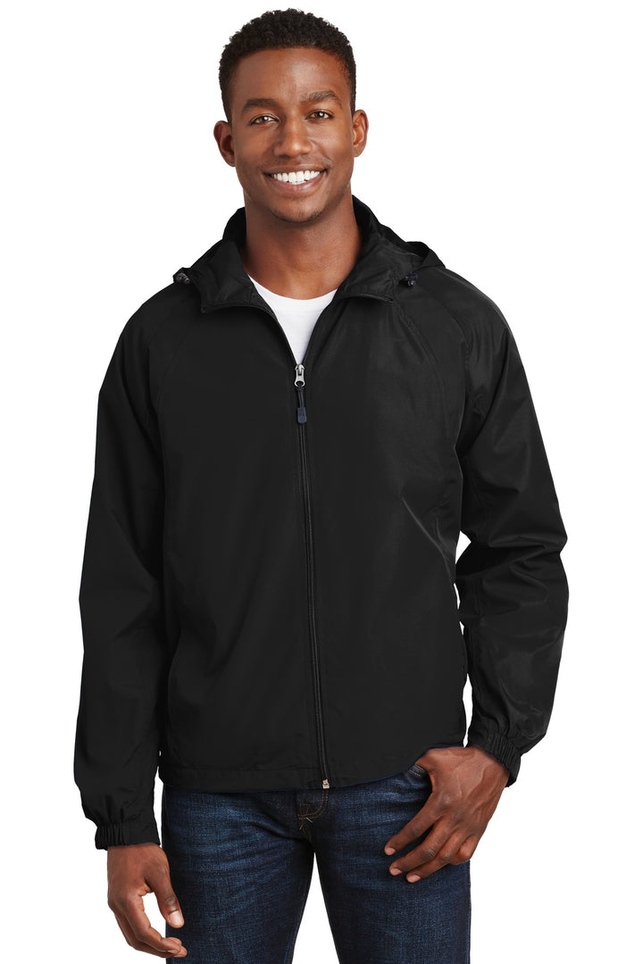 Sport-Tek¨ Hooded Raglan Jacket. JST73
