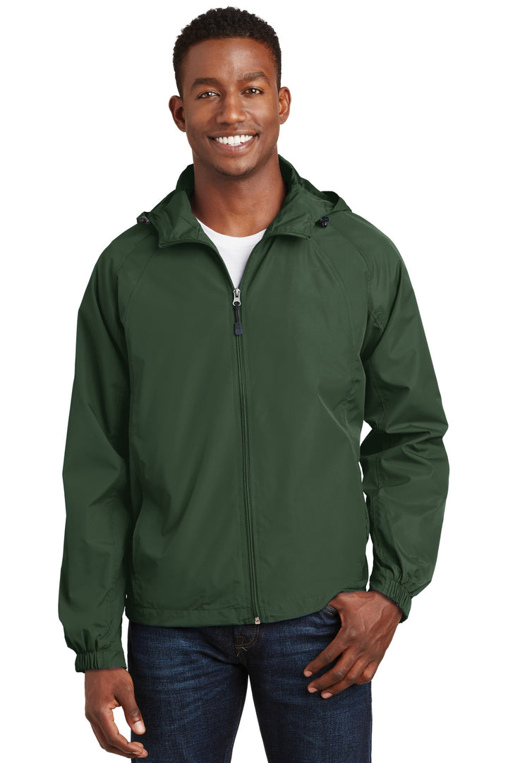 Sport-Tek¨ Hooded Raglan Jacket. JST73