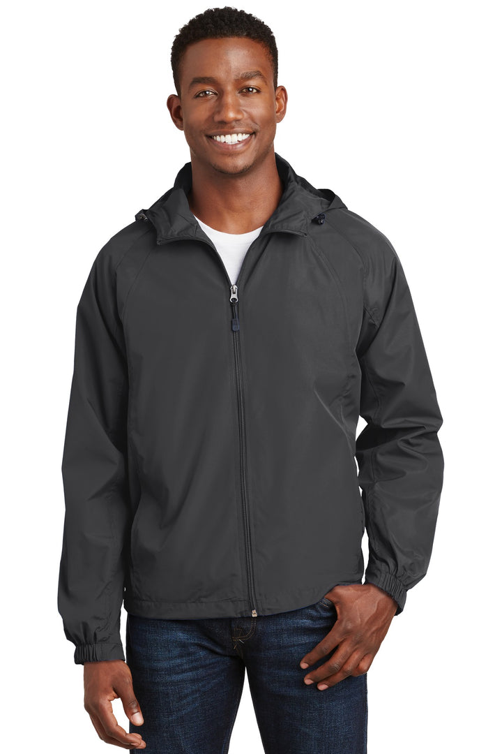 Sport-Tek¨ Hooded Raglan Jacket. JST73