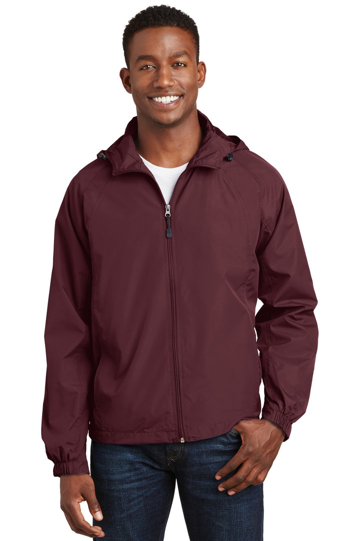 Sport-Tek¨ Hooded Raglan Jacket. JST73