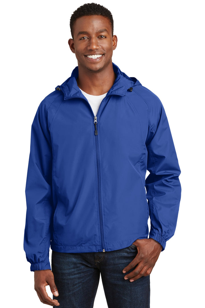 Sport-Tek¨ Hooded Raglan Jacket. JST73