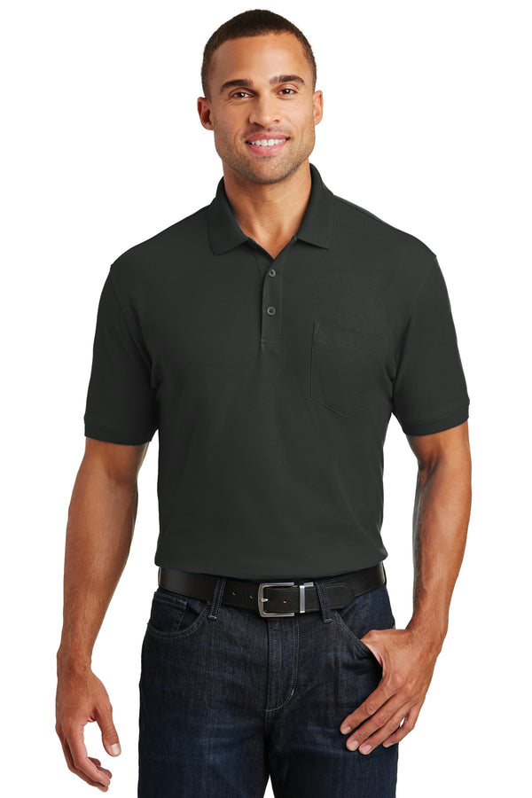 Port Authority¨ Core Classic Pique Pocket Polo. K100P