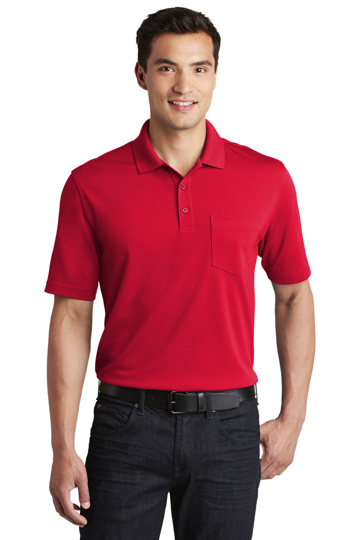 Port Authority¨ Dry Zone¨ UV Micro-Mesh Pocket Polo. K110P
