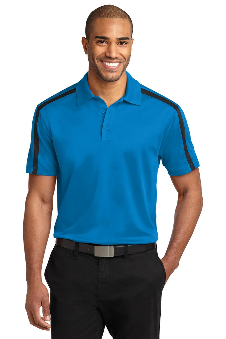 Port Authority¨ Silk Touch™ Performance Colorblock Stripe Polo. K547