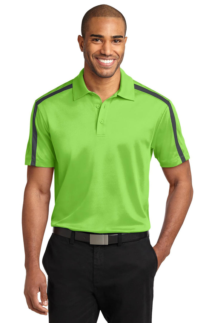 Port Authority¨ Silk Touch™ Performance Colorblock Stripe Polo. K547