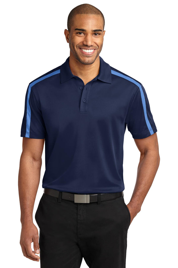 Port Authority¨ Silk Touch™ Performance Colorblock Stripe Polo. K547