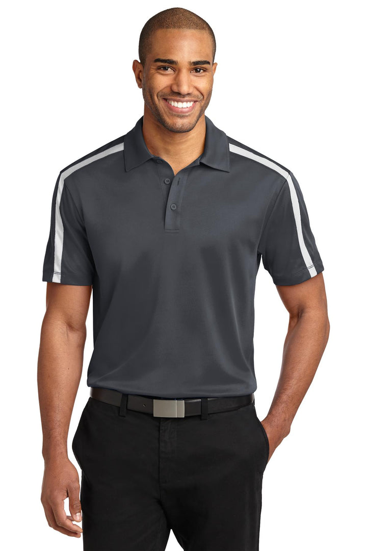 Port Authority¨ Silk Touch™ Performance Colorblock Stripe Polo. K547