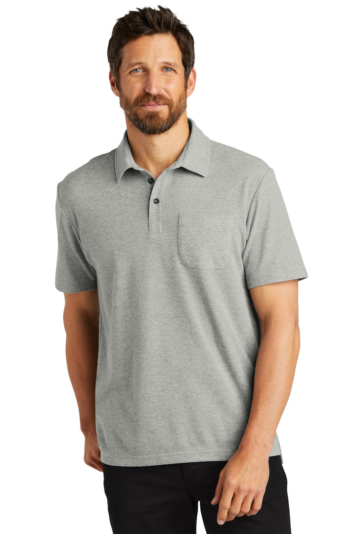 Port Authority¨ C-FREE¨ Cotton Blend Pique Pocket Polo K868