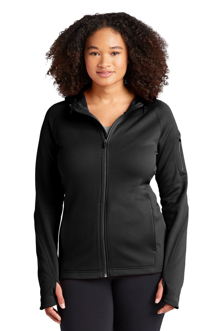 Sport-Tek¨ Ladies Tech Fleece Full-Zip Hooded Jacket. L248