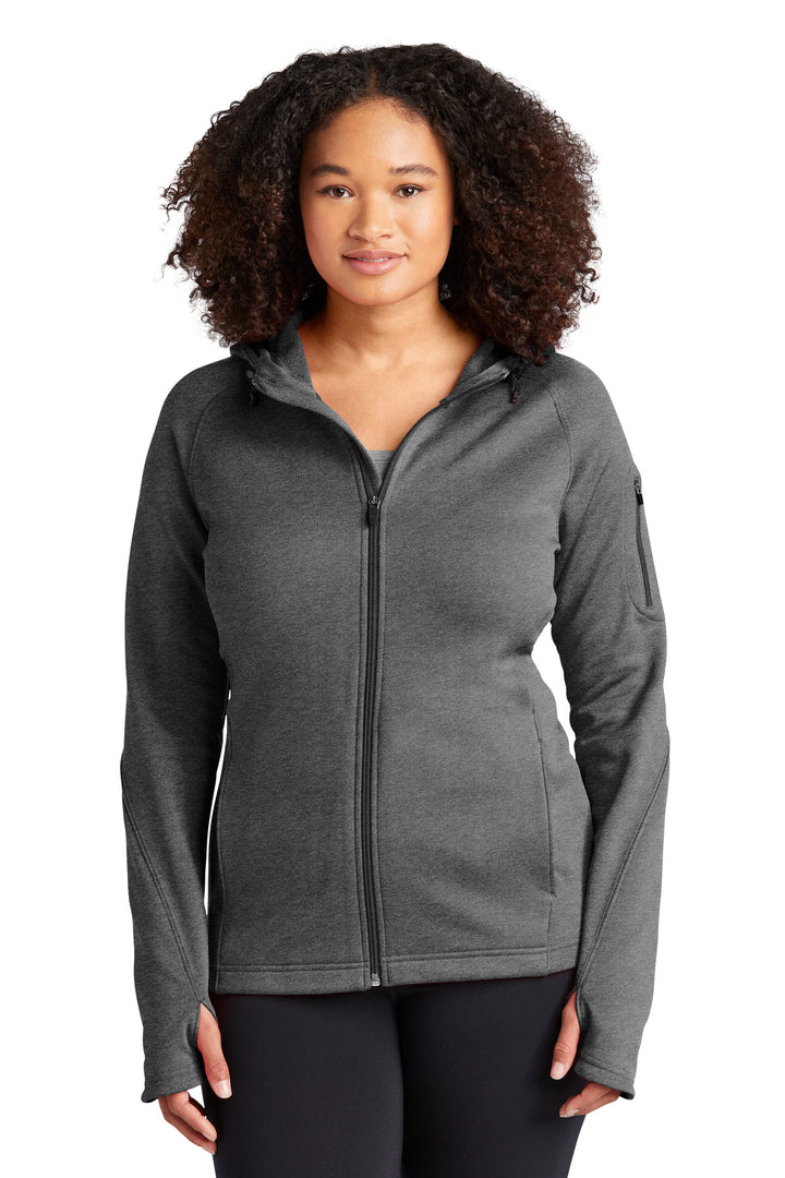 Sport-Tek¨ Ladies Tech Fleece Full-Zip Hooded Jacket. L248