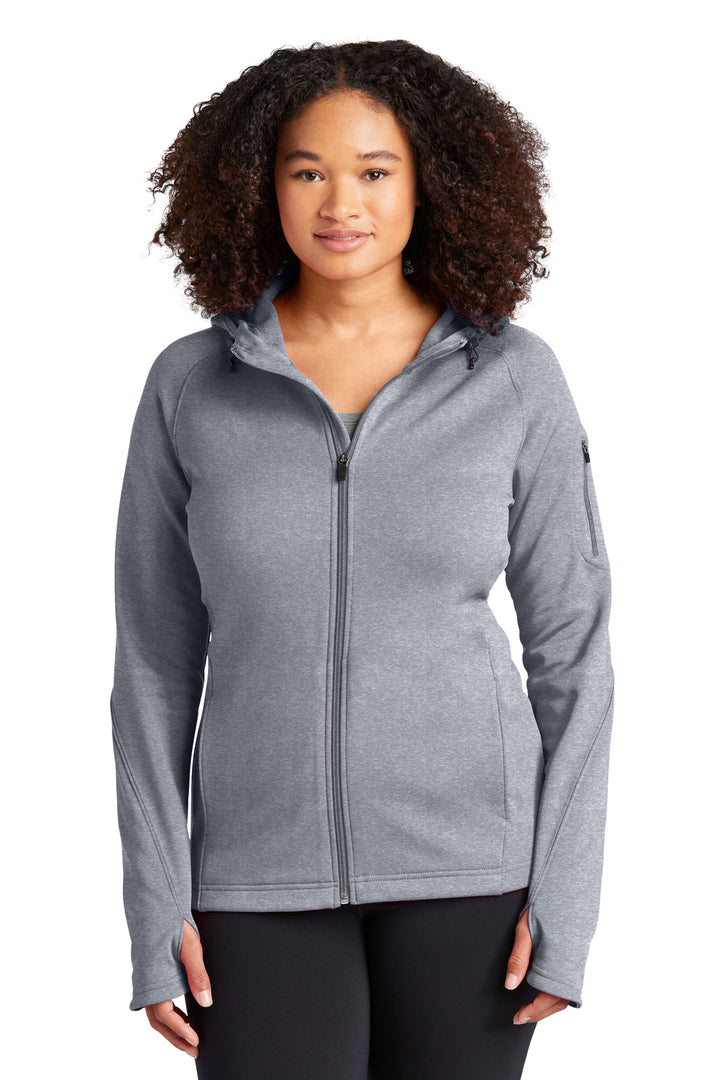 Sport-Tek¨ Ladies Tech Fleece Full-Zip Hooded Jacket. L248