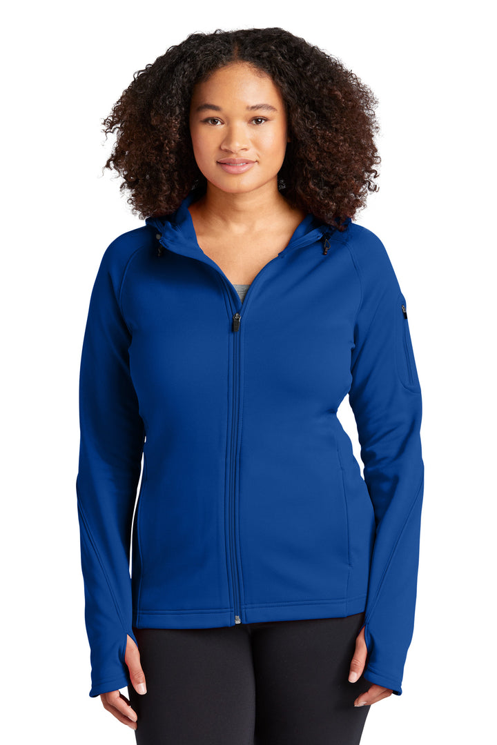 Sport-Tek¨ Ladies Tech Fleece Full-Zip Hooded Jacket. L248