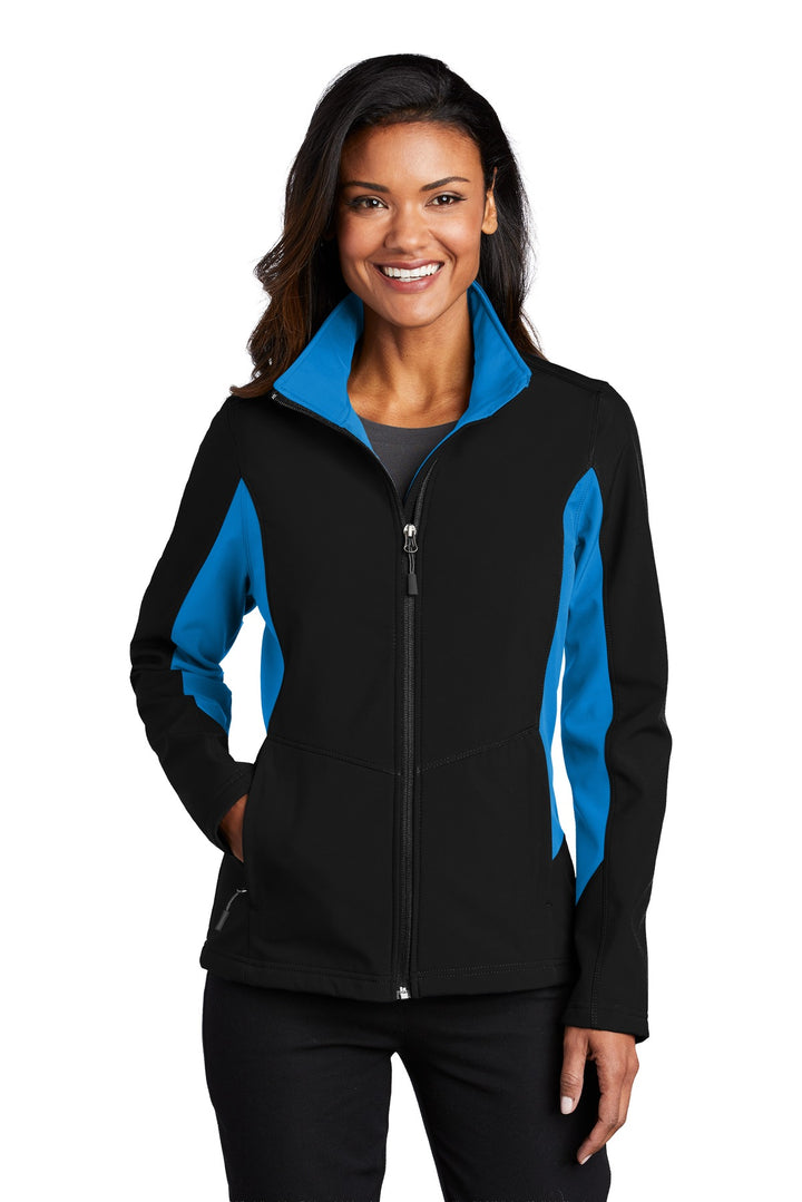 Port Authority¨ Ladies Core Colorblock Soft Shell Jacket. L318