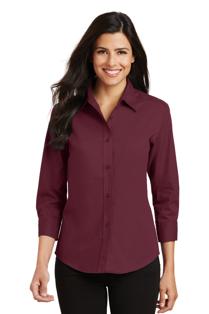 Port Authority¨ Ladies 3/4-Sleeve Easy Care Shirt. L612