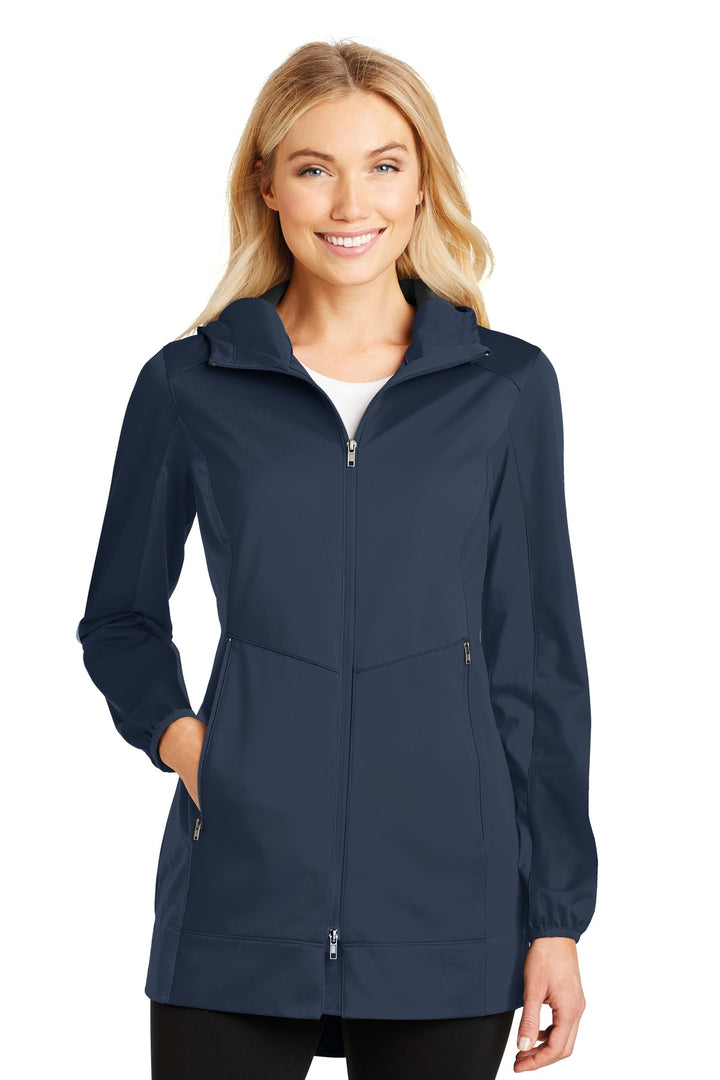 Port Authority¨ Ladies Active Hooded Soft Shell Jacket. L719